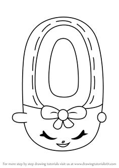 Coloriage évolutions Evoli Print Baseball Shopkins Season 5 Coloring Pages