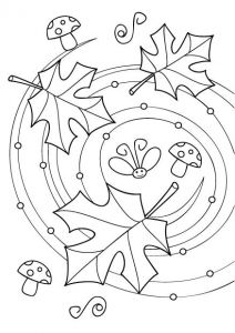 Coloriage Feuille D Automne à Imprimer 421 Best Åsz Images On Pinterest