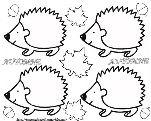 Coloriage Feuille D Automne Maternelle Activités D Automne Le Blog De Kikyne