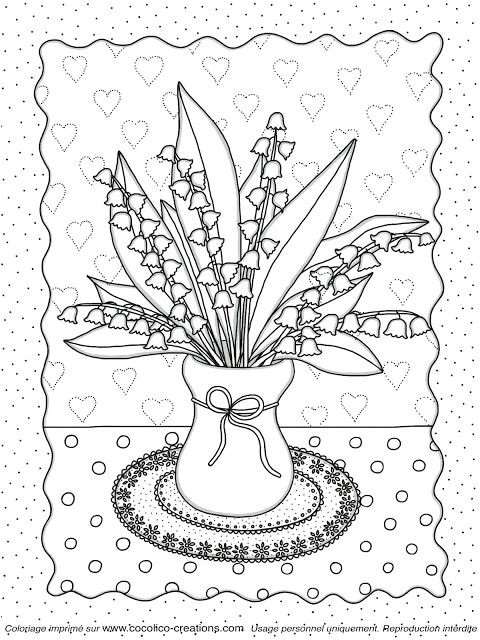 Coloriage Fleur Adulte à Imprimer 23 Best Mes Créations Coloriages Images On Pinterest