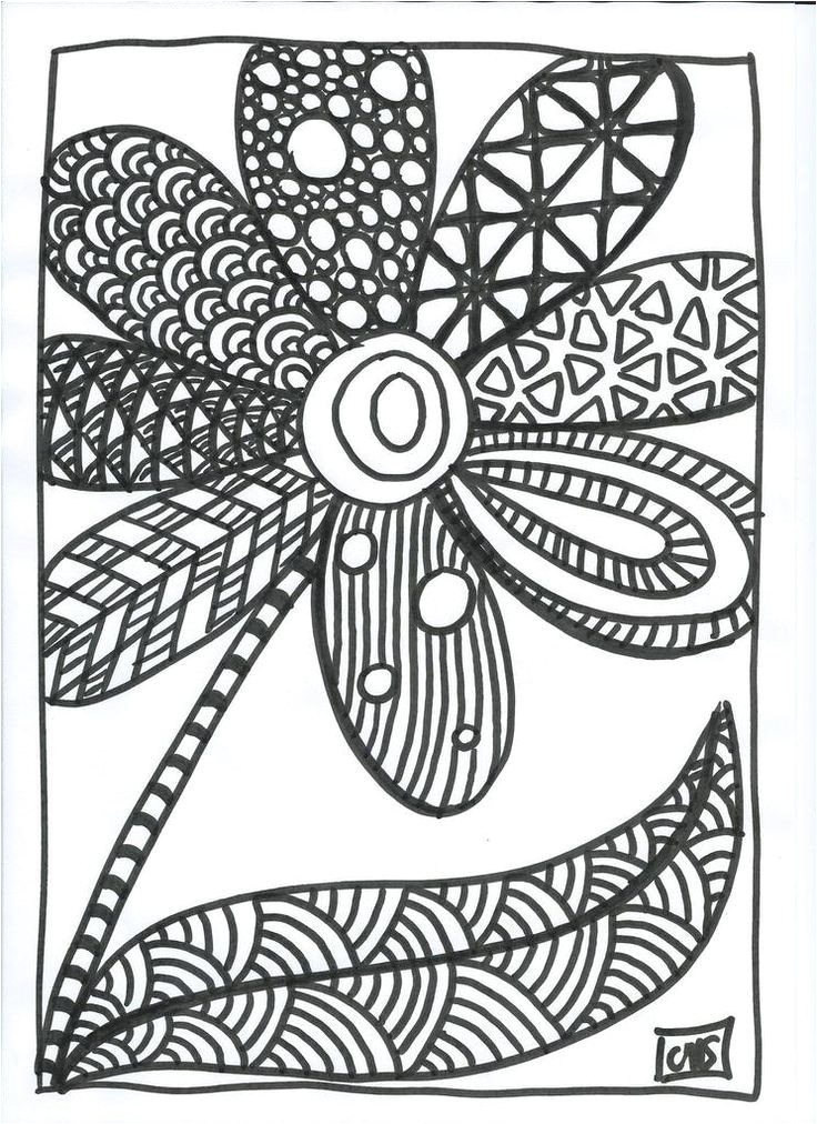 Coloriage Fleur Adulte à Imprimer 7 Best Printemps Fleurs Images On Pinterest