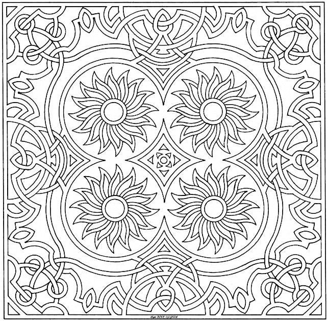 Coloriage Fleur Adulte à Imprimer Coloriage Mandala Les Beaux Dessins De Autres Imprimer Et Colorier