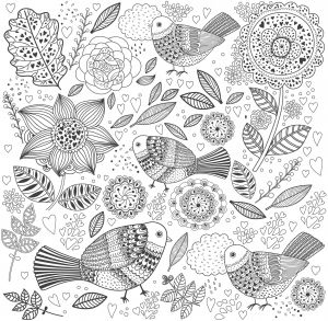 Coloriage Fleur Adulte Gratuit Johanna Basford Pesquisa Google Desenhos Pinterest