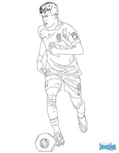 Coloriage Foot à Imprimer Neymar Boston Celtics Logos Drawings