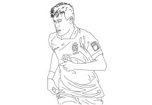 Coloriage Foot à Imprimer Neymar Les Meilleurs Coloriage Foot Ai Imprimer
