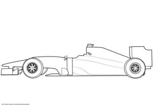 Coloriage formule 1 Lotus Coloriage Voiture De formule 1 Vide