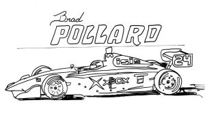 Coloriage formule 1 Mercedes Coloriage Auto De Course Les Beaux Dessins De Transport Imprimer