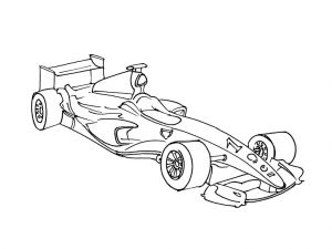 Coloriage formule 1 Mercedes Dessins Gratuits Colorier Coloriage Auto De Course Imprimer