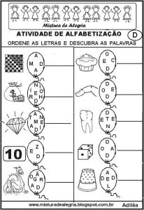 Coloriage Fusee Alpha atividade De Alfabetização Letra D Imprimir Colorir Jpg