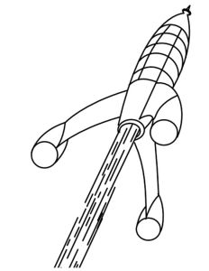 Coloriage Fusee Ariane Coloriage Fusée Ariane Dessin Gratuit Imprimer