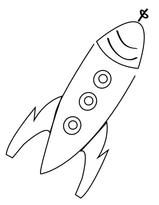 Coloriage Fusee Espace Fusée 7 Transport – Coloriages   Imprimer