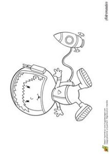 Coloriage Fusee Spatiale Coloriage La Fusee A Decolle … Vesmr