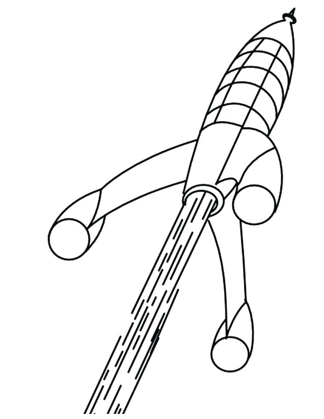 Coloriage Fusee Tintin Coloriage Fusee Dans Espace Imprimer Le Dessin Coloriage Fusee