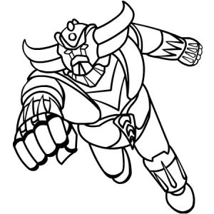 Coloriage Goldorak Actarus Goldorak