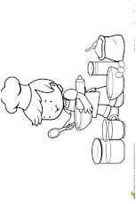 Coloriage Gratuit à Imprimer Chandeleur Coloriage De La Chandeleur En Ligne Gratuit   Imprimer