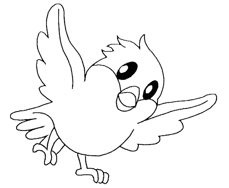 Coloriage Gratuit à Imprimer orque 114 Dessins De Coloriage Oiseau   Imprimer