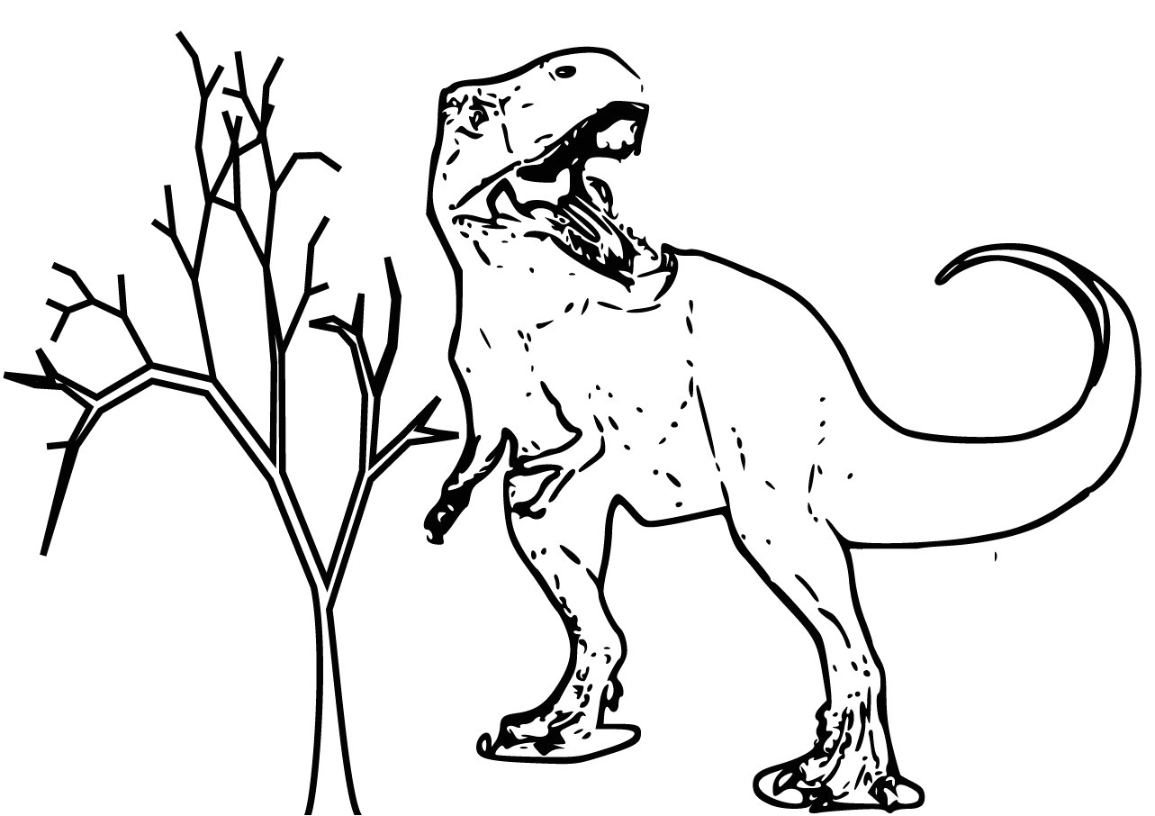 Coloriage Gratuit à Imprimer orque 121 Dessins De Coloriage Dinosaure   Imprimer