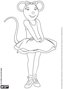 Coloriage Gratuit Angelina Ballerina Google Image Result for