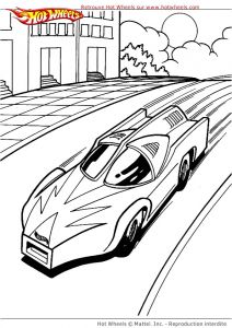 Coloriage Gratuit Hot Wheels Coloriage Voiture De Course Hot Wheel Pour Enfant