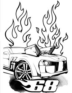 Coloriage Gratuit Hot Wheels Team Hot Wheels Coloring Pages 4 School Pinterest