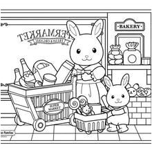 Coloriage Gratuit Sylvanian Sylvanian Families004 Coloring Pages and You Can Find Many More Like