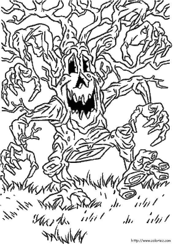 Coloriage Halloween Adulte A Imprimer Qui Fait Peur Coloriages D Halloween