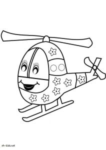 Coloriage Hélicoptère à Imprimer Gratuit Helicopt¨re 90 Transport – Coloriages Imprimer