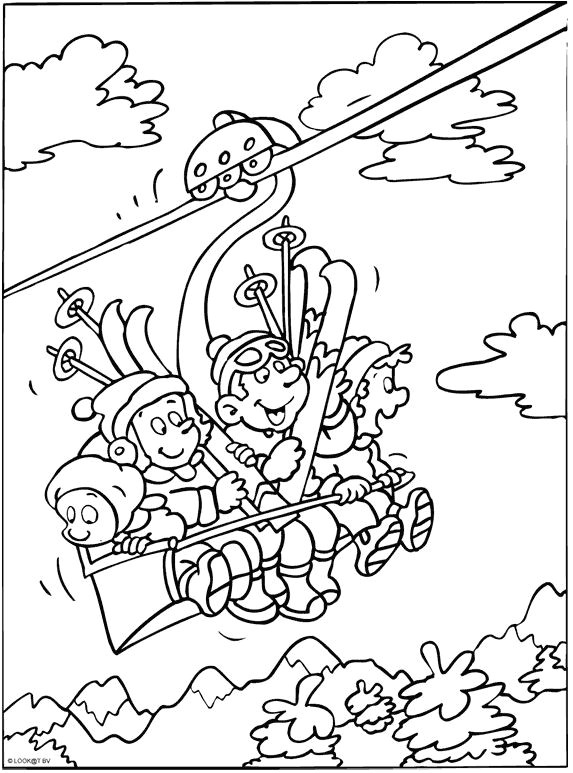 Coloriage Hiver Pour Maternelle Les 112 Meilleures Images Du Tableau Winter Kleurplaten Sur