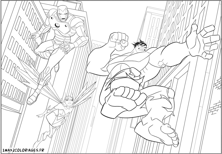 Coloriage Hulk Avengers à Imprimer 92 Dessins De Coloriage Iron Man   Imprimer Sur Laguerche Page 10