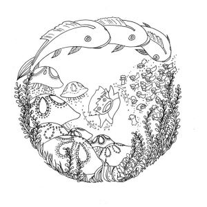 Coloriage Imprimer Mon Voisin totoro Doodles and totoro – Part 5 Coloring Pinterest