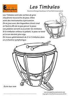 Coloriage Instrument De Musique Batterie Darbouka … Music