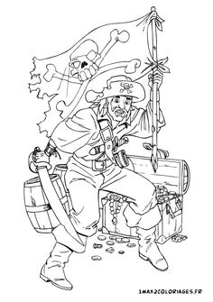 Coloriage Jack Et Les Pirates 464 Best Coloriage Pirates Images On Pinterest