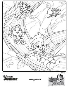 Coloriage Jack Et Les Pirates 7 Best A Vos Crayons Images On Pinterest