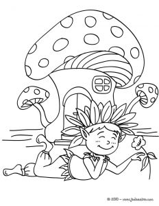 Coloriage Jewelpet à Imprimer Dessins Gratuits Colorier Coloriage Elfe Imprimer