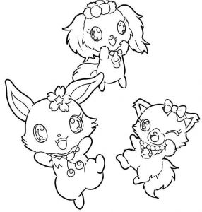 Coloriage Jewelpet à Imprimer Drapeau Fran§ais Colorier Az Coloriage