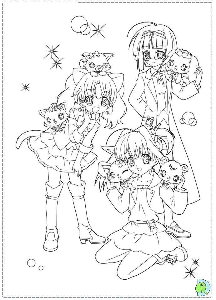 Coloriage Jewelpet Tinkle 71 Dessins De Coloriage Jewelpet   Imprimer Sur Laguerche Page 6