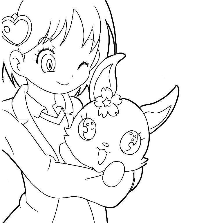 Coloriage Jewelpet Tinkle 71 Dessins De Coloriage Jewelpet   Imprimer Sur Laguerche Page 7