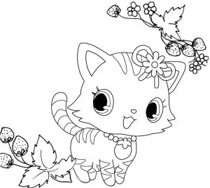 Coloriage Jewelpet Tinkle Jewelpet 9 Cartoons – Printable Coloring Pages