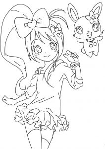 Coloriage Jewelpet Tinkle Perfect Jewelpet Coloring Pages Model Entry Level Resume Templates