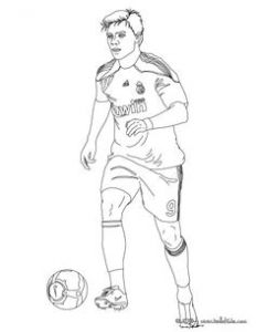 Coloriage Joueur De Foot Lionel Messi Coloriage Du Joueur De Foot Zlatan Ibrahimovik  Imprimer