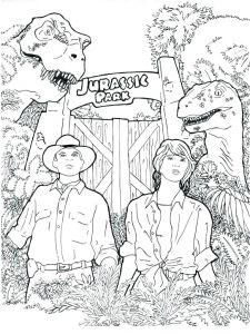 Coloriage Jurassic Park 1 Lego Jurassic Park Coloring Pages Homeschooling Pinterest In 1