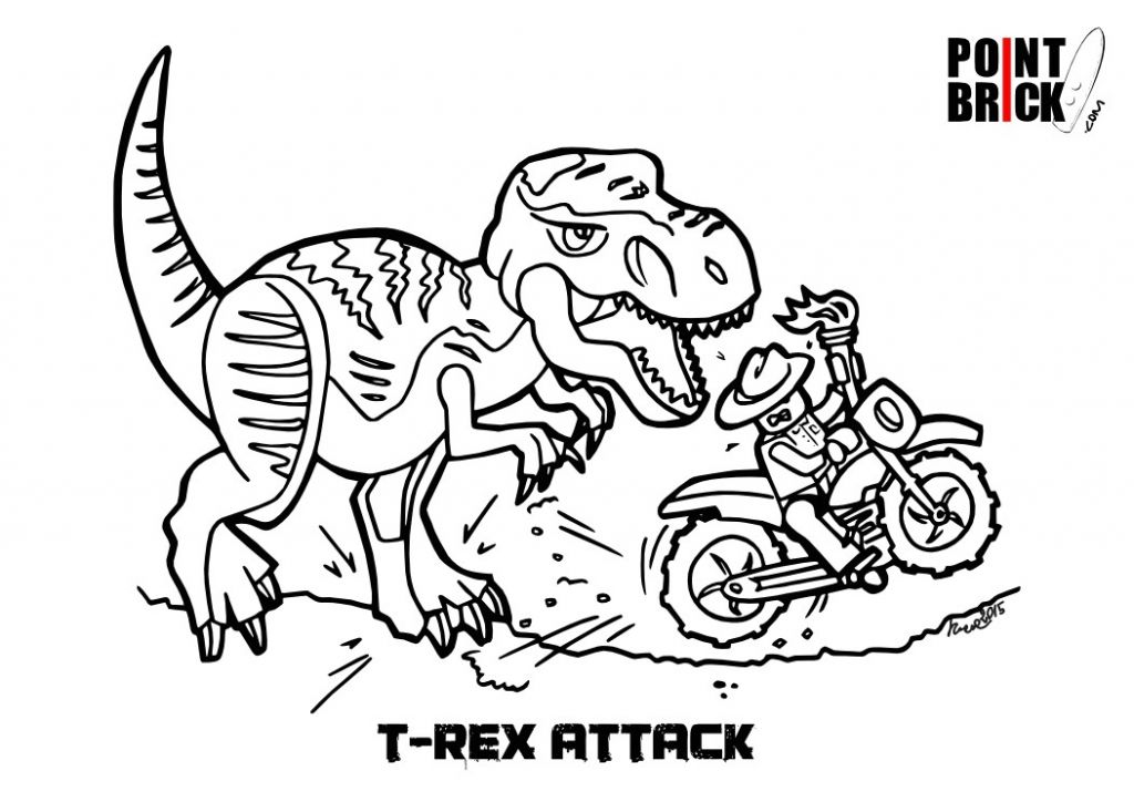 Coloriage Jurassic World T Rex Jurassic Park T Rex Drawing at