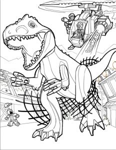 Coloriage Jurassic World T Rex Lego Coloring Pages Jurassic World Printables Pinterest