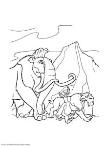 Coloriage L Age De Glace A Imprimer Dessin De Glace Az Coloriage
