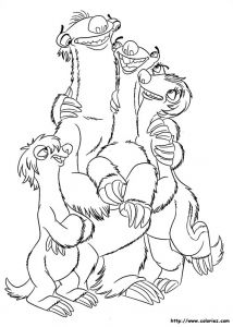 Coloriage L Age De Glace A Imprimer Gratuit Coloriage L Age De Glace 4 Choisis Tes Coloriages L Age De Glace 4