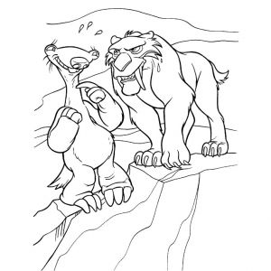 Coloriage L Age De Glace A Imprimer L Age De Glace – Jecolore