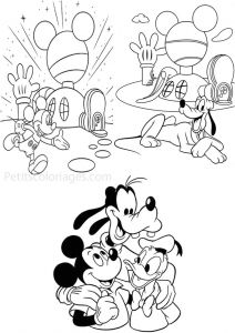 Coloriage La Maison De Mickey à Imprimer Gratuit 31 Dessins De Coloriage Maison Imprimer Dessin Maison Gratuit