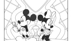 Coloriage La Maison De Mickey à Imprimer Gratuit Coloriage La Maison De Mickey Imprimer Coloriage De Mickey Et