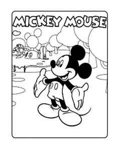 Coloriage La Maison De Mickey à Imprimer Gratuit Dessin La Maison De Mickey Az Coloriage