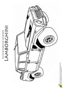 Coloriage Lamborghini à Imprimer Image D Une Lamborghini Avec Les Portes Ouvertes Colorier